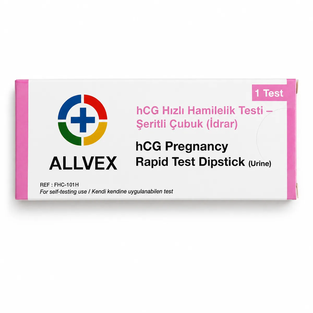Hamilelik Testi (hCG) ürün ambalajı